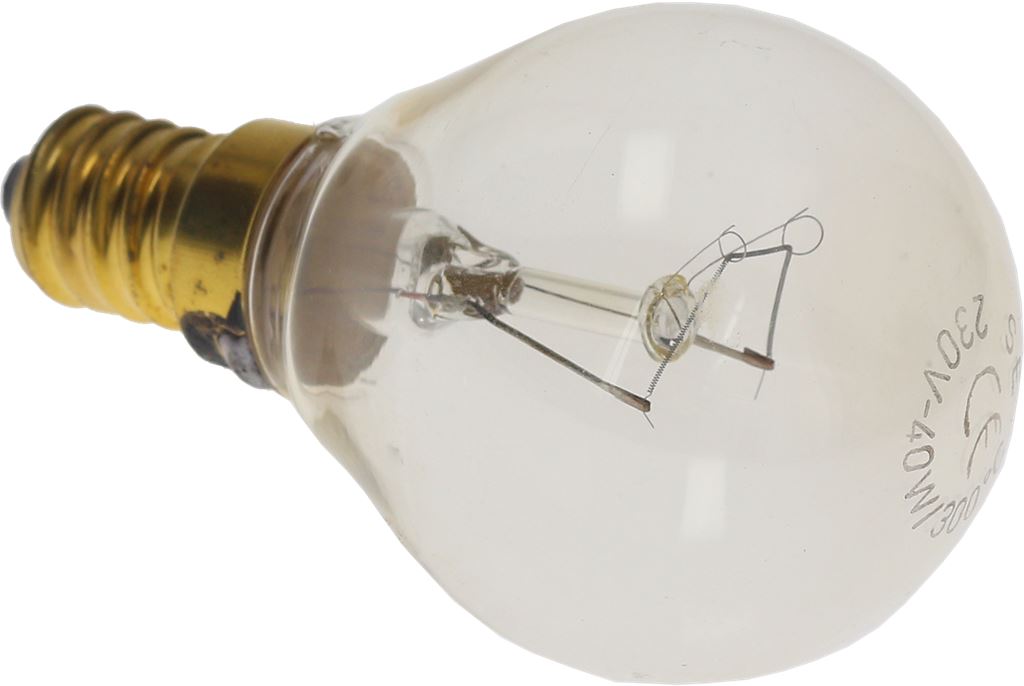 Forno LAMPADA LAMPADINA LAMPADA PER FORNO U cappa aspirante 40w e14 300 ° 230v