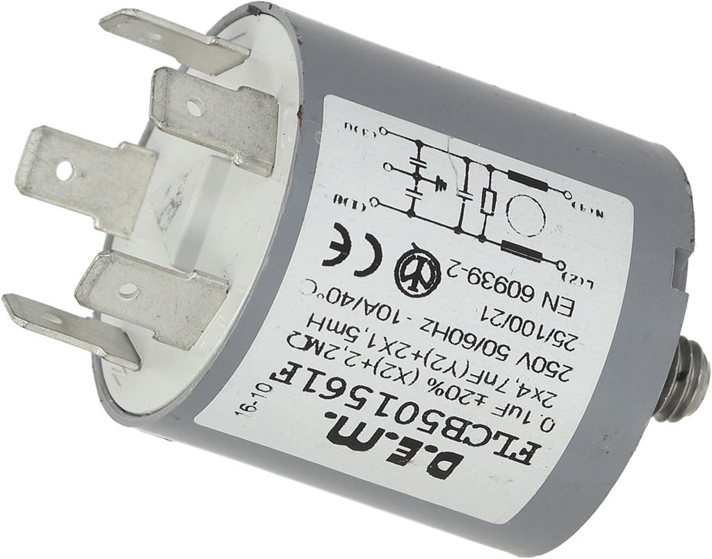 CONDENSATORE ANTIDISTURBO PROCOND 0,1mf 250V 50//60HZ