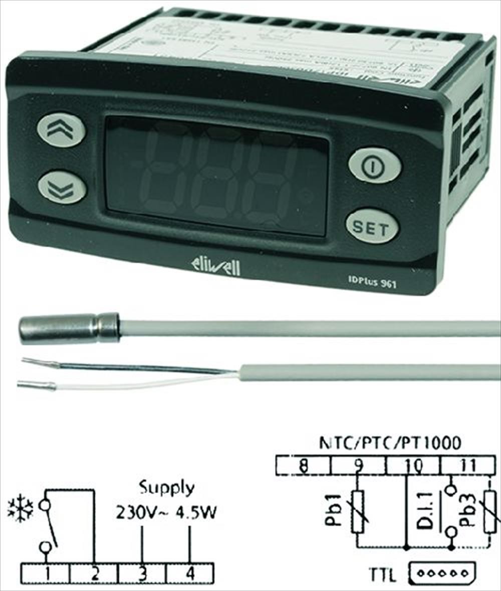 Idplus 961 подключение и настройка установка на отопления